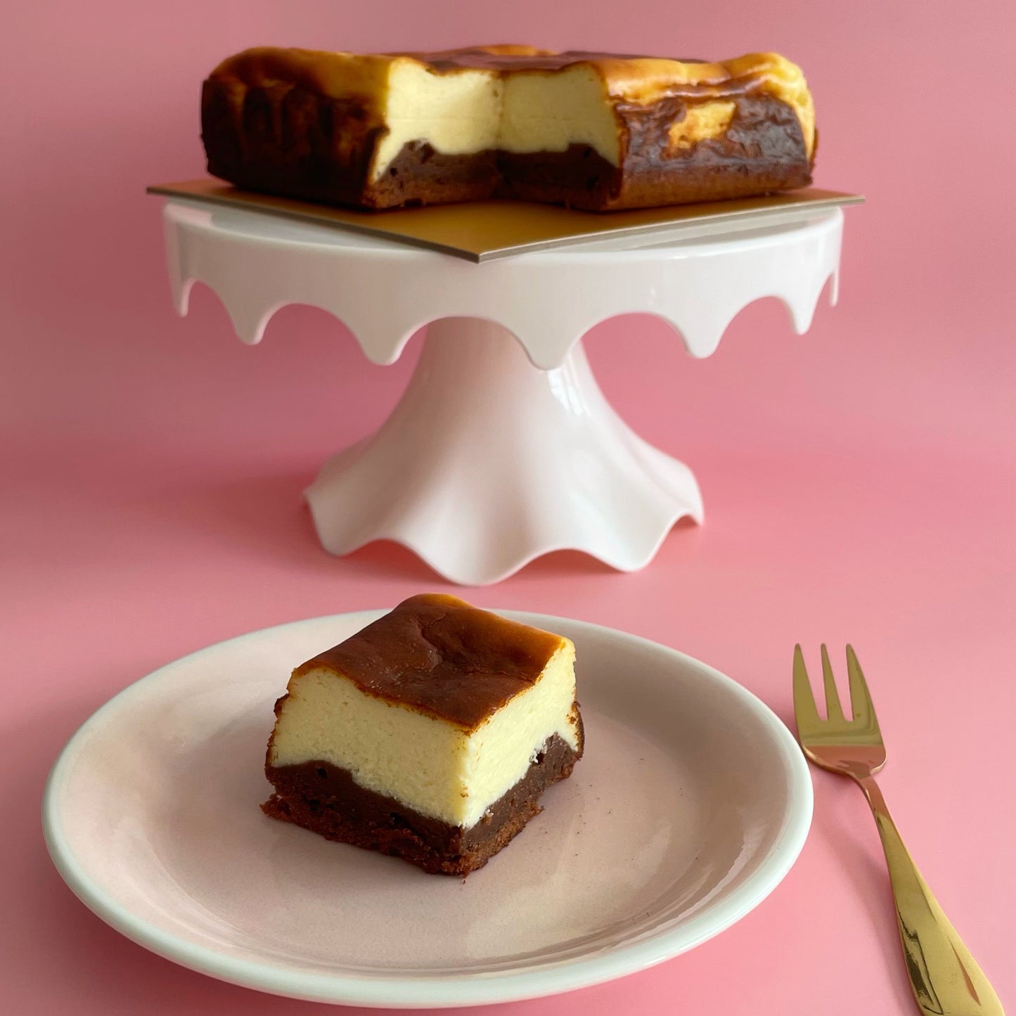 Original Burnt Cheese Cake Brownie