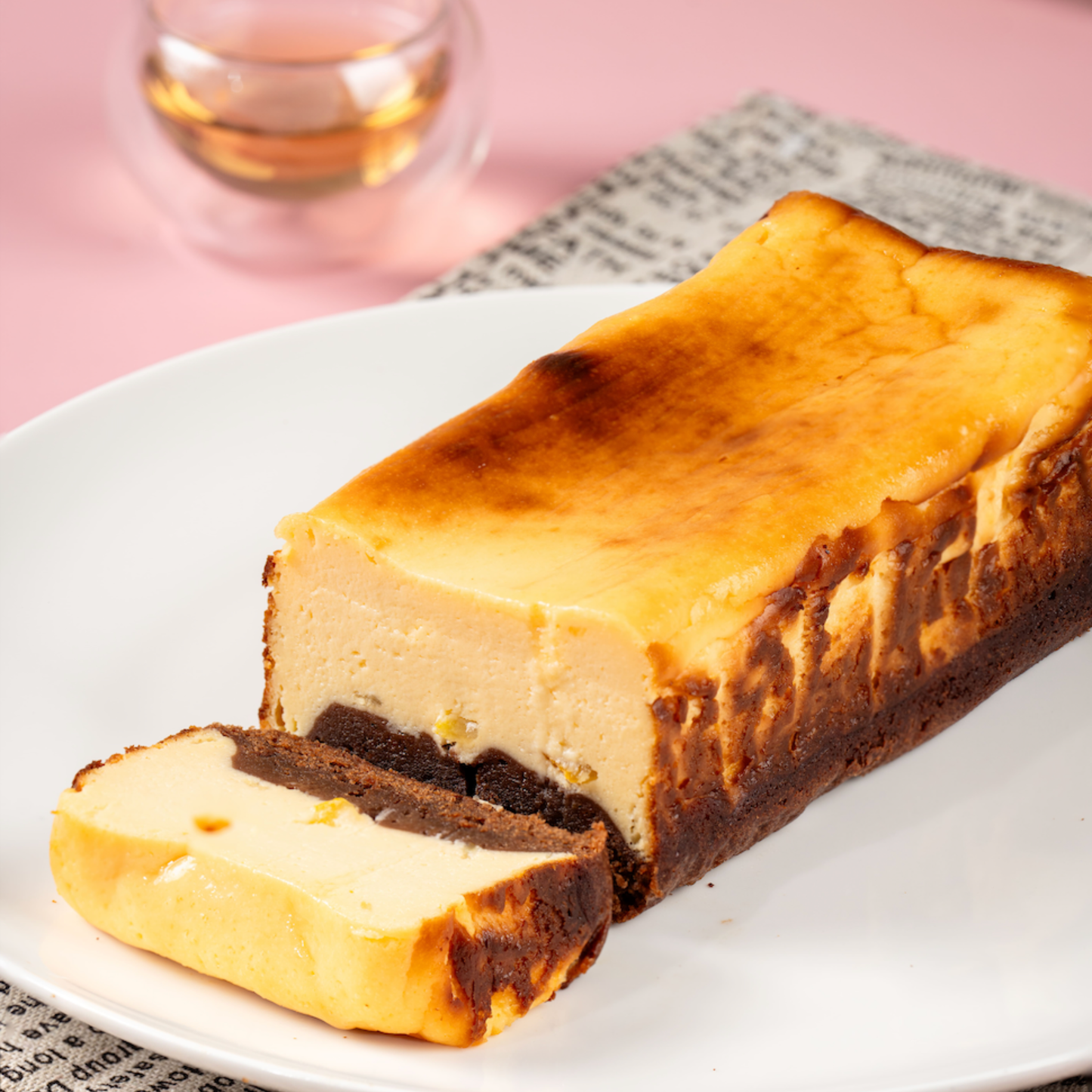 Evegalbakes Twin Flavour Burnt Cheesecake Brownie