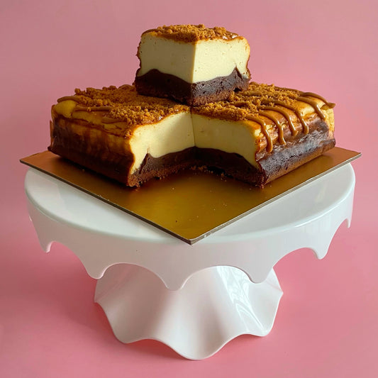 Biscoff Burnt Cheesecake Brownie