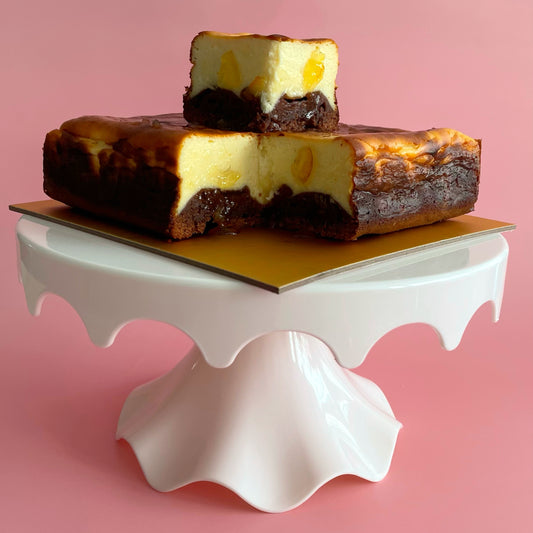 Yuzu Burnt Cheesecake Brownie