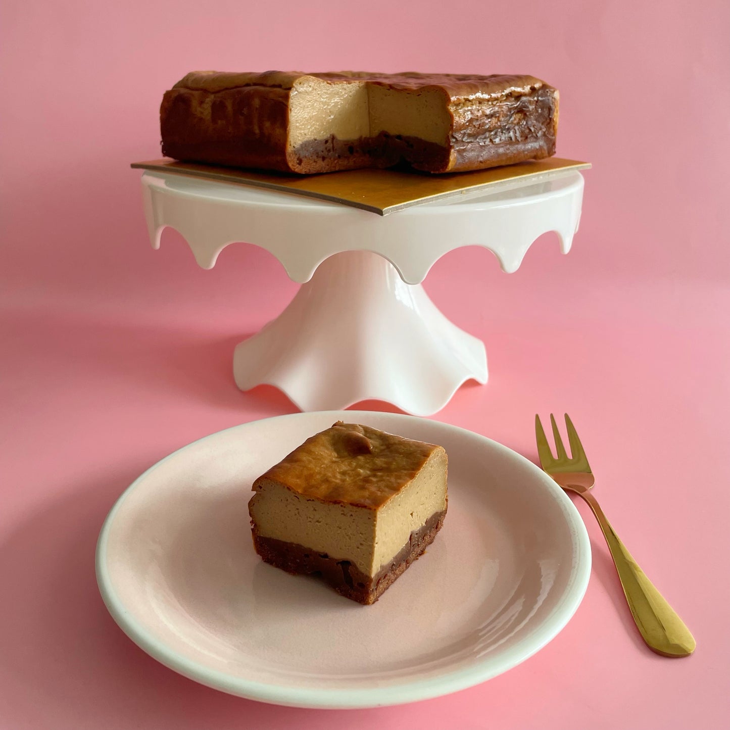 [NEW] Earl Grey Burnt Cheesecake Brownie