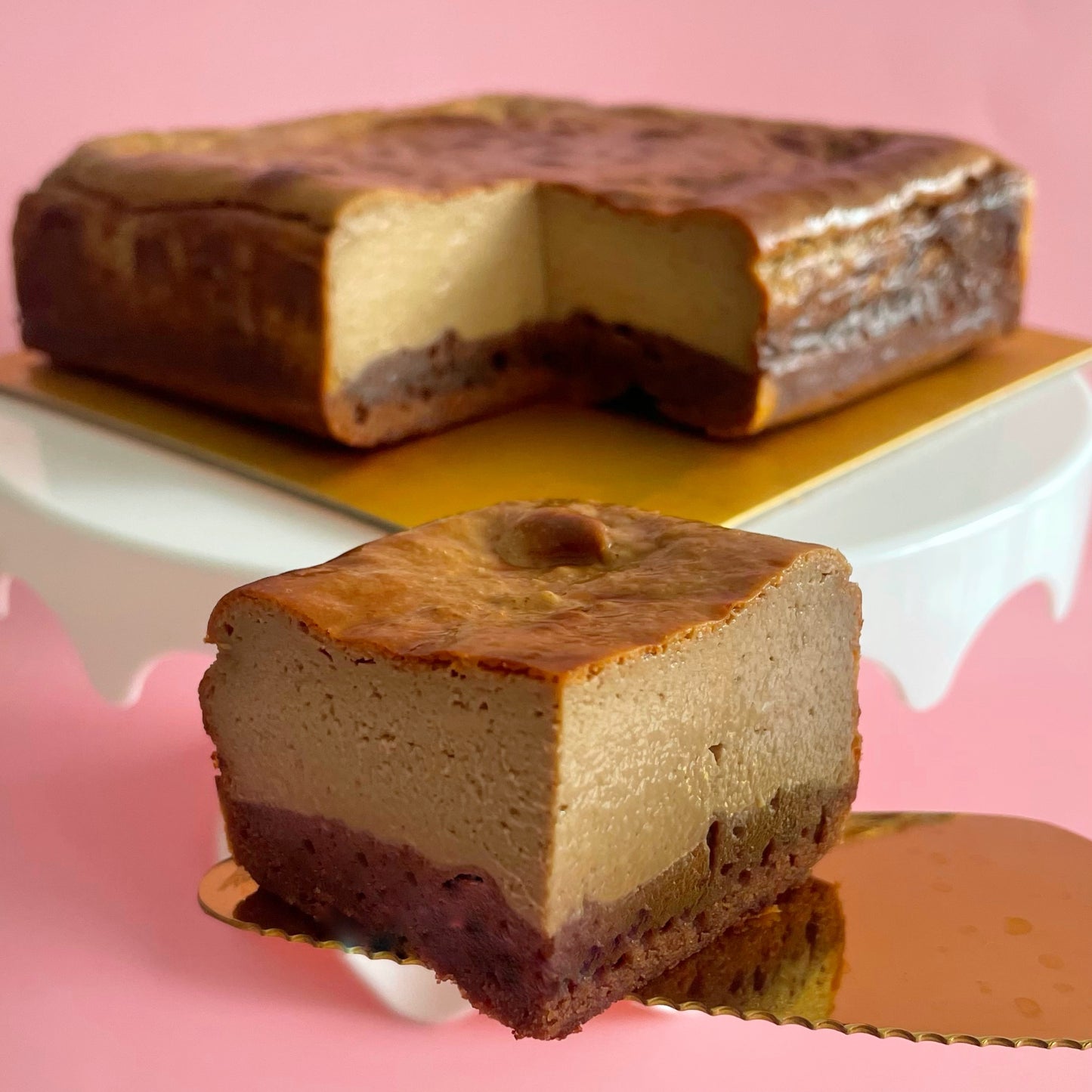 [NEW] Earl Grey Burnt Cheesecake Brownie