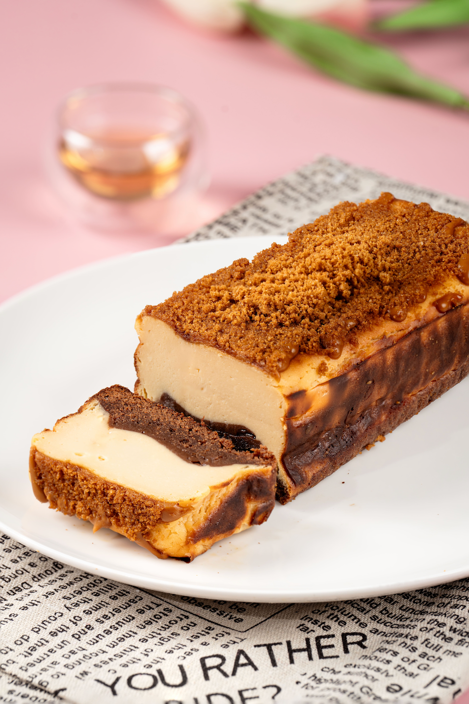 Evegalbakes Twin Flavour Burnt Cheesecake Brownie