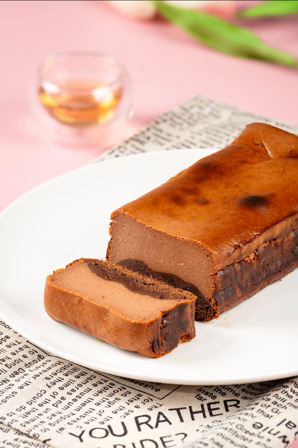 Evegalbakes Twin Flavour Burnt Cheesecake Brownie