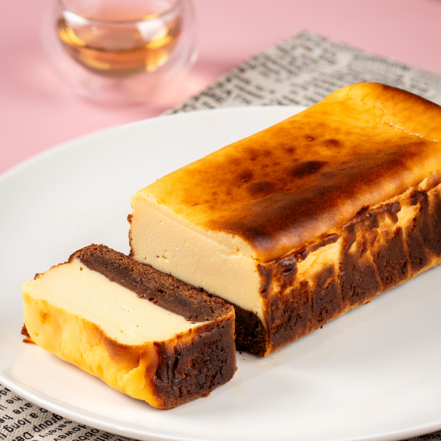 Evegalbakes Twin Flavour Burnt Cheesecake Brownie