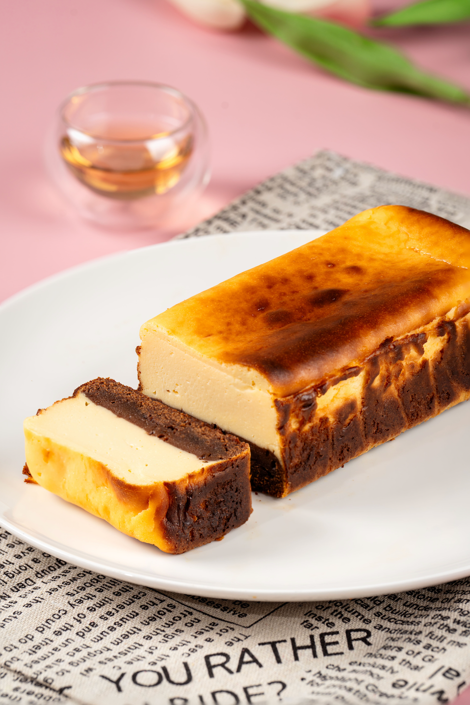 Evegalbakes Twin Flavour Burnt Cheesecake Brownie