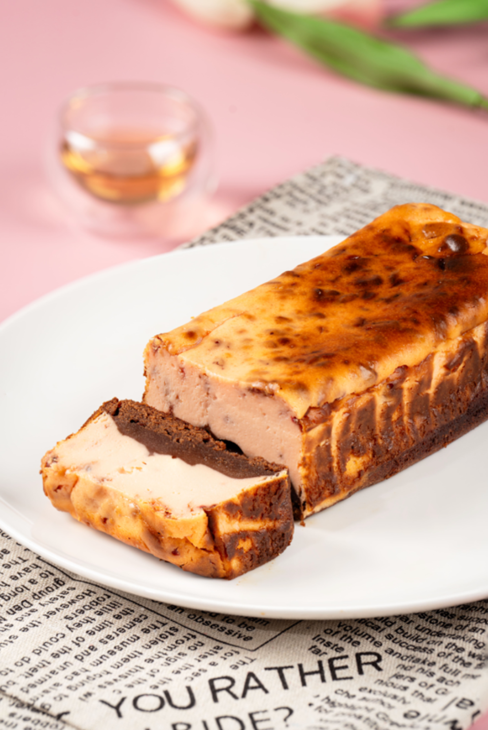 Evegalbakes Twin Flavour Burnt Cheesecake Brownie