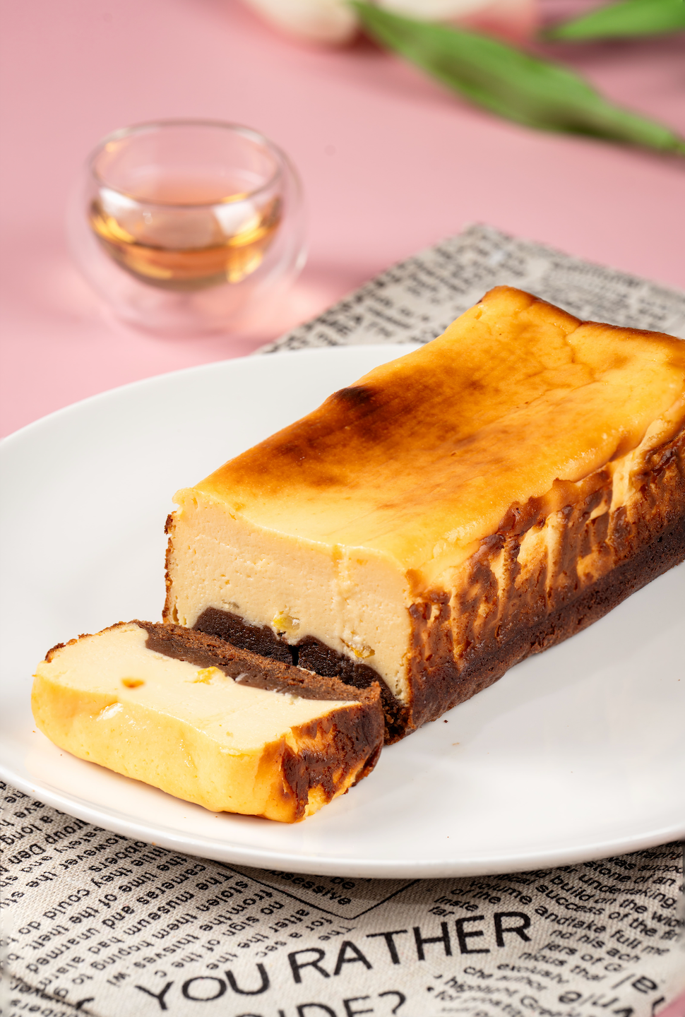 Evegalbakes Twin Flavour Burnt Cheesecake Brownie